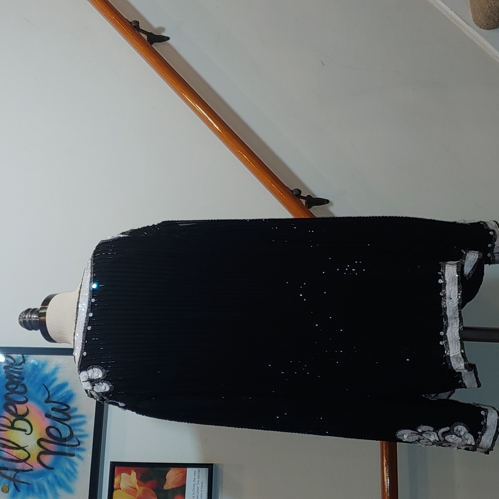 Scala Vintage Beaded Sequins Jacket Plus Size 2x - image 6